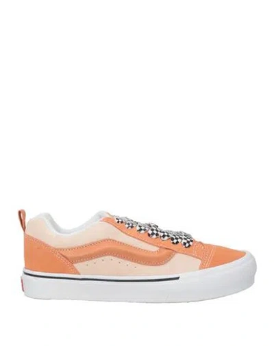 Vans Vault Man Sneakers Apricot Size 9 Leather In Orange