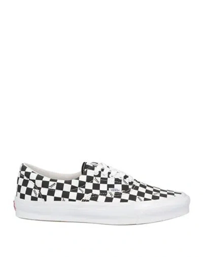 Vans Vault Man Sneakers Black Size 10.5 Textile Fibers In Black