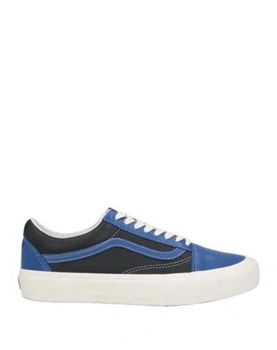 Vans Vault Man Sneakers Blue Size 10.5 Leather