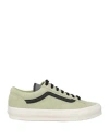 Vans Vault Man Sneakers Light Green Size 13 Leather