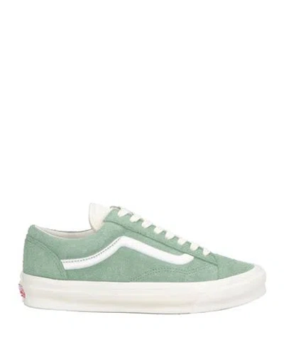 Vans Vault Man Sneakers Light Green Size 8 Leather