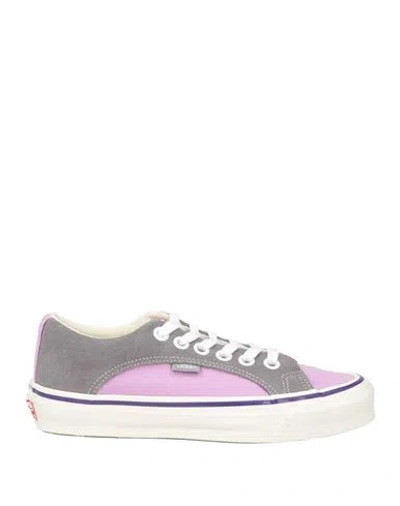 Vans Vault Man Sneakers Lilac Size 8.5 Leather, Textile Fibers In Purple