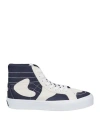 Vans Vault Man Sneakers Navy Size 8.5 Textile Fibers, Leather In Navy