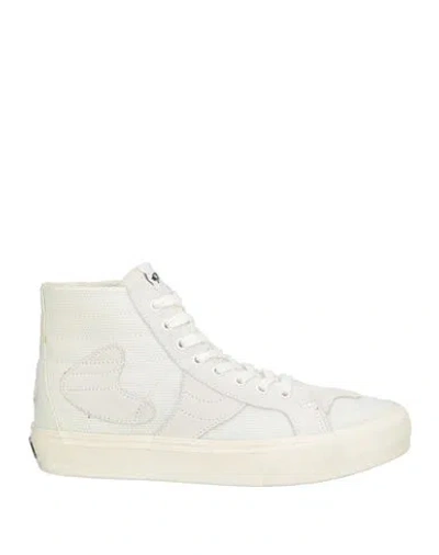 Vans Vault Man Sneakers Off White Size 9 Textile Fibers, Leather