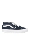 Vans Vault Nigel Cabourn X  Vault Man Sneakers Navy Size 9 Leather, Textile Fibers