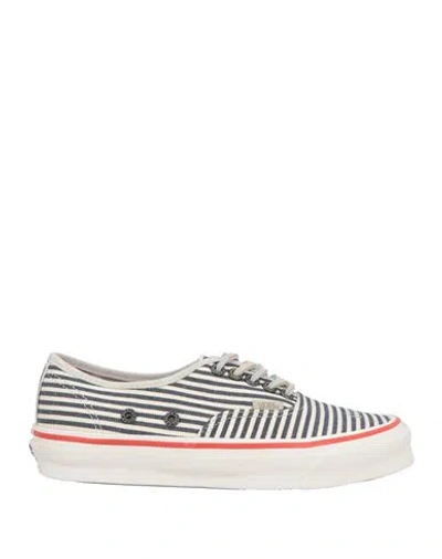 Vans Vault Nigel Cabourn X  Vault Woman Sneakers Navy Size 8 Textile Fibers