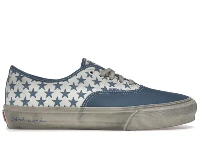 Pre-owned Vans Vault Og Authentic Lx Bianca Chandon Sneakers In Blue/white
