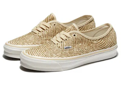 Pre-owned Vans Vault Og Authentic Lx Salehe Bembury Spunge Penang Sneakers In Cream/brown In Multi