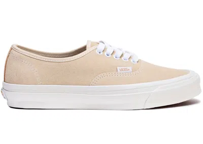 Pre-owned Vans Vault Og Authentic Lx Suede Sneakers In Biscotti/white