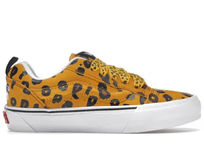 Pre-owned Vans Vault Ua Knuskool Vr3 Lx Imran Potato Leopard Sneakers In Golden Glow/brown/black In Multi