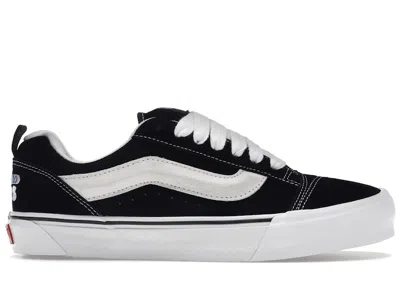 Pre-owned Vans Vault Ua Knuskool Vr3 Lx Imran Potato White Sneakers In Black/true White