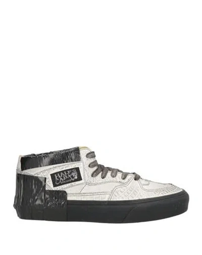 Vans Vault Ultracush Woman Sneakers Light Grey Size 9 Leather, Textile Fibers In Gray