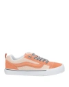 Vans Vault Ultracush Woman Sneakers Salmon Pink Size 9 Leather, Textile Fibers In Orange