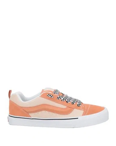 Vans Vault Ultracush Woman Sneakers Salmon Pink Size 9 Leather, Textile Fibers