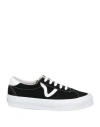 Vans Vault Woman Sneakers Black Size 8 Soft Leather In Black