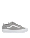 Vans Vault Woman Sneakers Grey Size 8 Leather In Grey