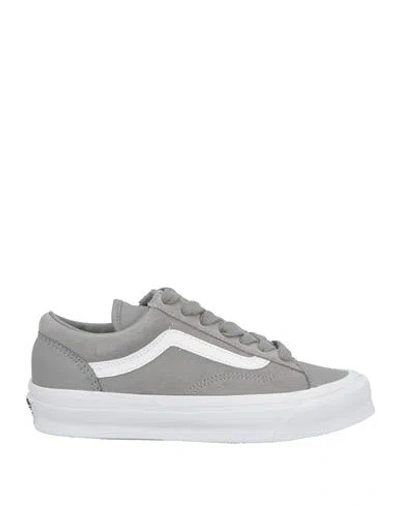 Vans Vault Woman Sneakers Grey Size 8 Leather