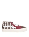 Vans Vault Woman Sneakers Khaki Size 7 Leather In Beige