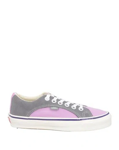 Vans Vault Woman Sneakers Lilac Size 8 Leather, Textile Fibers In Purple