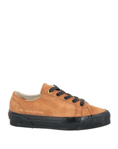 Vans Vault X Julian Klincewicz Woman Sneakers Tan Size 7 Leather In Brown