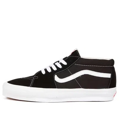Vans Vaults Sk8-mid Og Lx 'black White' In Multi