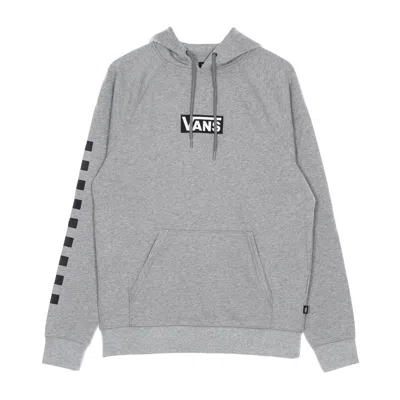 Vans Versa Standard Men's Hoodie Cement Heather/checkerboard In Gray