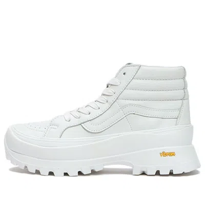 Vans Virbram X  Sk8-hi Lx Wear-resistant Non-slip Casual Skateboarding Shoes White