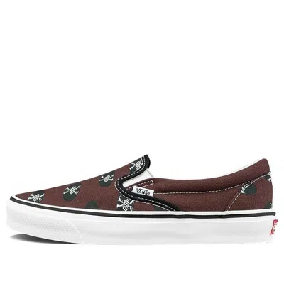 Vans Wacko Maria X Og Classic Slip-on 'brown Records'