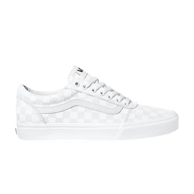 Pre-owned Vans Ward 'checkerboard - White' | Men's Size 9.5
