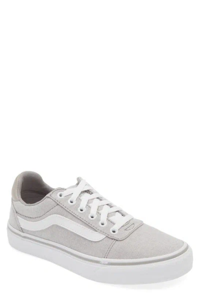 Vans Ward Deluxe Sneaker In Summer Canvas Grey