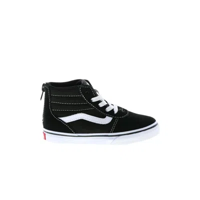 Pre-owned Vans Ward High Zip Toddler 'black White' | Infant Size 10