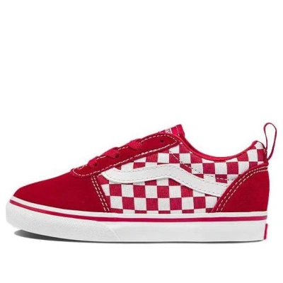 Vans Ward Slip-on Shoes Red Bp 'red White'