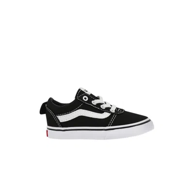 Pre-owned Vans Ward Slip-on Toddler 'black White' | Infant Size 9.5