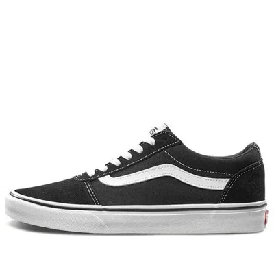 VANS VANS WARD SUEDE CANVAS 'BLACK WHITE'