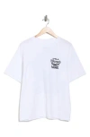 Vans Warped World Graphic T-shirt In White