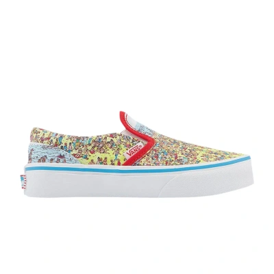 Pre-owned Vans Where's Waldo? X Classic Slip-on 'find Steve' In Multi-color