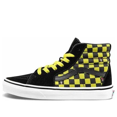 Vans Where's Waldo? X Sk8-hi Kids 'odlaw' In Black
