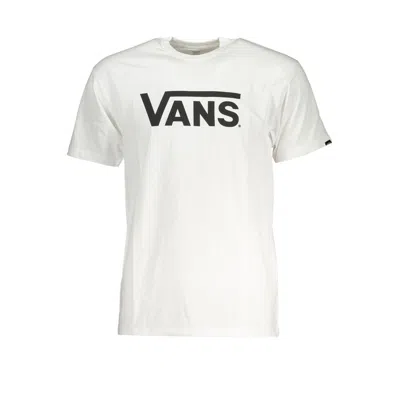 VANS WHITE COTTON MEN T-SHIRT