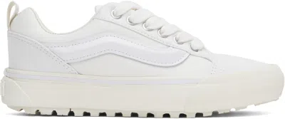 Vans White Knu Skool Mte-1 Sneakers