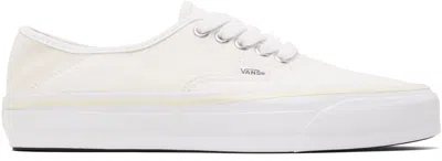 Vans White Lx Authentic 44 Kickdown Sneakers In Sashiko White