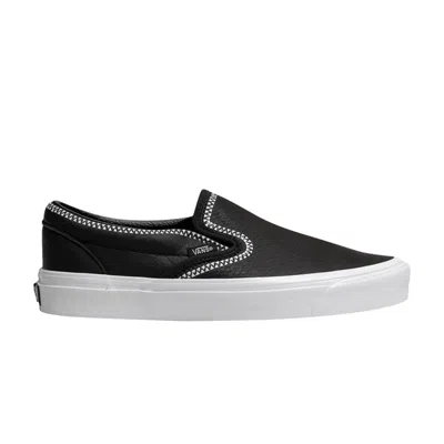 Pre-owned Vans White Mountaineering X Classic Slip-on 98 Dx 'black White'