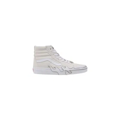 Vans White Suede Leather Sneaker In Neutral