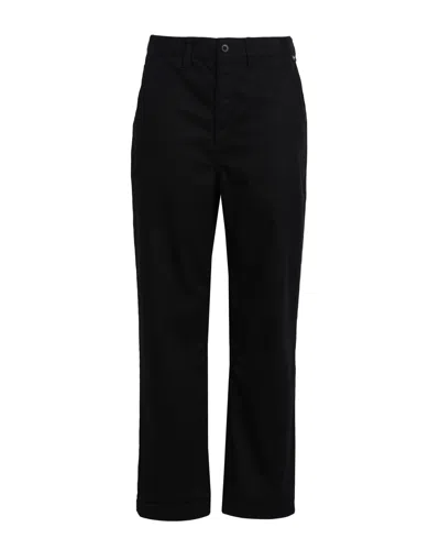 Vans Wm Authentic Wmn Chino Woman Pants Black Size 26 Cotton, Polyester, Elastane