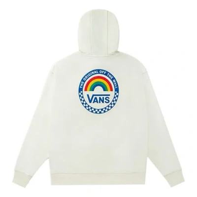 Vans (wmns)  Anaheim Rainbow Oversized Hoodie 'white'