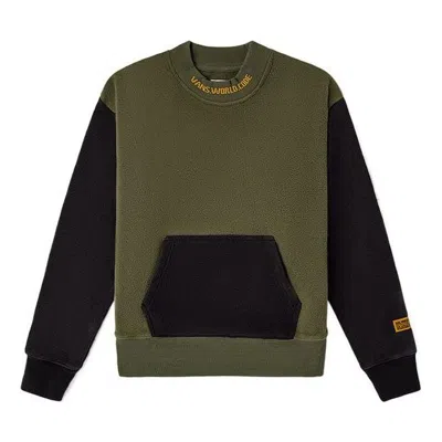 Vans (wmns)  Ap World Code Mock Fleece Crew Sweater 'green Black'