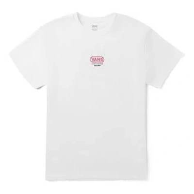 Vans (wmns)  Athleisure Casual Sports Printing Short Sleeve White