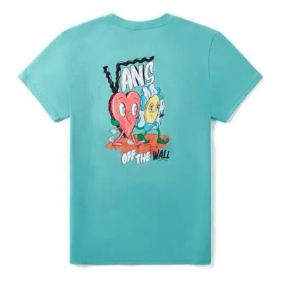 Vans (wmns)  Back Large Cartoon Printing Short Sleeve Green
