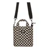 Vans (wmns)  Blank Canvas Crossbody Bag 'black White Checkerboard' In Multi