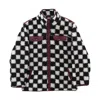 Vans (wmns)  Casual Polar Fleece Sports Jacket Black White Colorblock