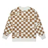Vans (wmns)  Checkerboard Hoodie 'brown White'